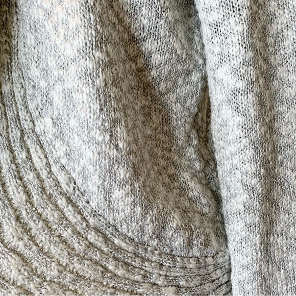 Chico’s Laurel Lurex Metallic Woven Open Front Cardigan Holiday 1/Medium 8 - Picture 4 of 9